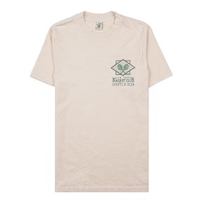 라켓 클럽 반팔 티셔츠 NY RACQUET CLUB T SHIRT CREAM VERDE