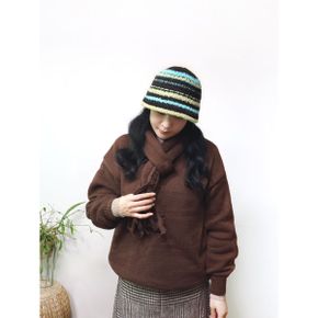 도톰 울 혼방 머플러 Set 롱 니트n103_P382135711