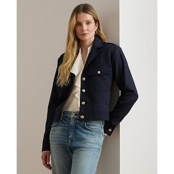 크롭 울 블렌드 트윌 재킷(WMLROTWS6020256410)