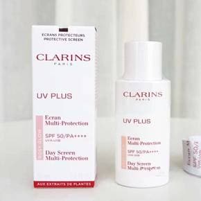 [1+1] 클라란스 선크림 UV 플러스 멀티 프로텍션 50ml 로지글로우(리뉴얼)X2