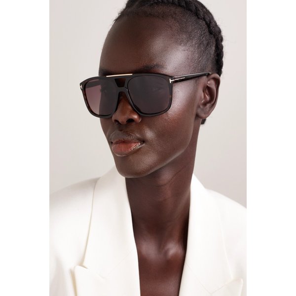 브리아나 애비에이터 톨토이즈쉘 어세틱스 선글라스 46376663163036505