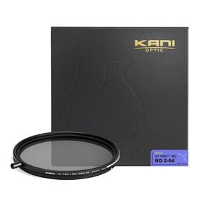 KANI ND2-64 가변 95mm 사이드폴 (탈착식 회전 핸들 포함) 가변 ND 필터 95mm