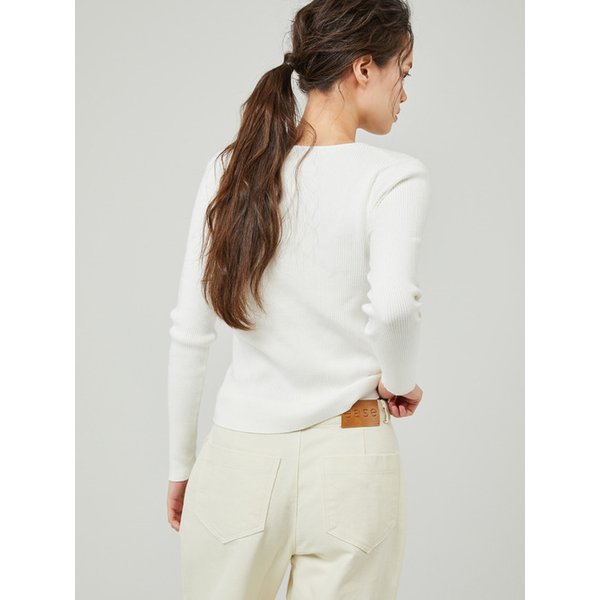 HENRY DENIM TROUSERS_CREAM