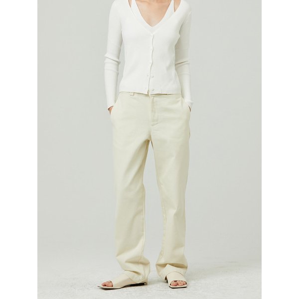 HENRY DENIM TROUSERS_CREAM