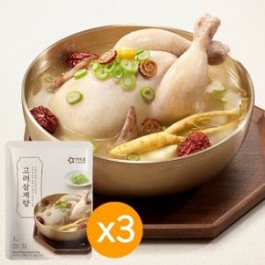 [아워홈] 고려삼계탕 800g(실온) x 3팩