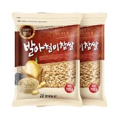 2024년 햅쌀 국산 발아현미찹쌀 1.4kg (700gx2봉)