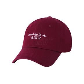 BASIC SMALL LOGO BALL CAP WINE  베이직스몰로고 볼캡 ACLBSM-WIN