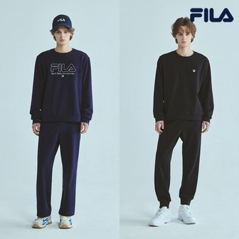  휠라(FILA) 코튼 테리 셋업 2세트(남성)