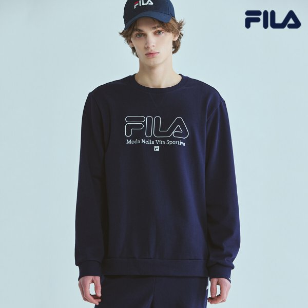 휠라(FILA) 코튼 테리 셋업 2세트(남성)