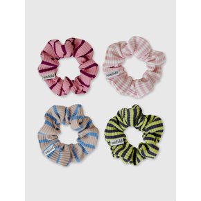 Stripe scrunchie (4Colors)