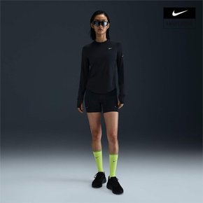 우먼스 나이키 스위프트 드라이 핏 UV 긴팔 크루넥 러닝 탑 NIKE HQ0504-010