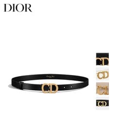 디올 DIOR Saddle 송아지 가죽 벨트