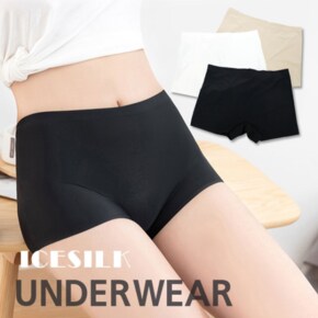 여성 사각 네모 팬티 드로즈 심리스 노라인 무봉제 언더웨어