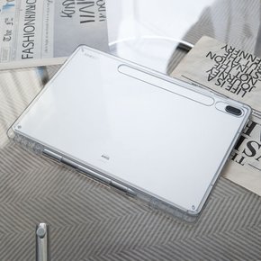 갤럭시 탭S9FE플러스 X610 투명 펜수납 태블릿 케이스