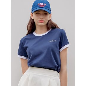 golf coloring T-shirt navy