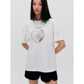 LOGO HEART T SHIRT