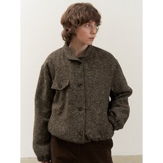 르닐 Madison Harrington Jacket (Brown)