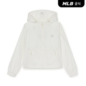 [엠엘비코리아공식] 여성 스포티브 바시티 크롭 바람막이 NY (Ivory)