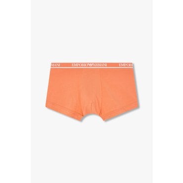 EMPORIO ARMANI 남성 프레임 로고 밴딩 코튼 드로즈(0815112311)
