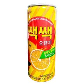 [롯데칠성음료] 롯데칠성 쌕쌕 오랜지 240ml 5개 (S51636701)