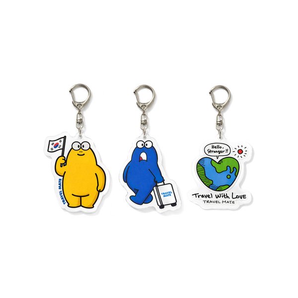 캐릭터 아크릴 키링