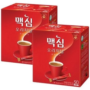 맥심 오리지날 커피믹스 100T (50개입x2개) (WD3A04D)