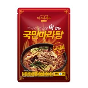 미스타셰프 국민 마라탕 550g 6팩