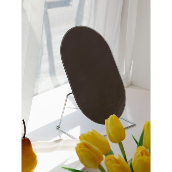라운드 노엣지 탁상거울