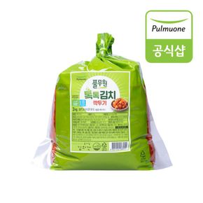 [생산직송] 풀무원 톡톡 깍두기 3kg x 1개[36189730]