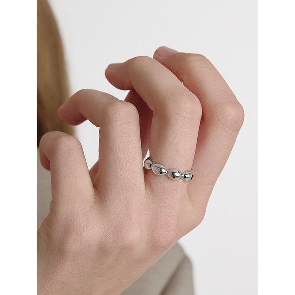 아이스쿠션 실버(W) 반지 L HL2R62236W9