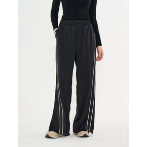 MET slit wide slacks black