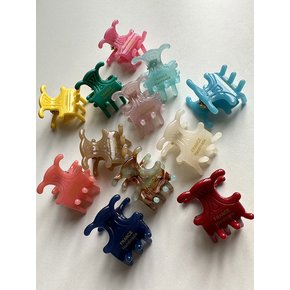 Mini CC hair clip(12color)