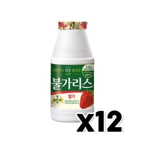 남양 불가리스 딸기 유산균음료 150ml x 12개