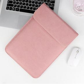 맥씬 노트북 가죽 슬리브 파우치 케이스 15.4형 핑크 (S11080147)