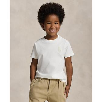 폴로 랄프 로렌 폴로 키즈 남아 2-7세 빅 포니 코튼 저지 티(CWPOTSHB8021246101)