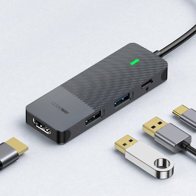 USB C타입 4in1 멀티허브