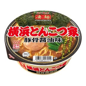 뉴터치 스고멘 요코하마 돈코츠야 돈코츠 간장맛 컵라면 122g