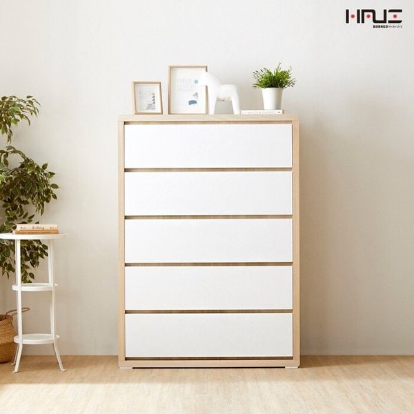 엘리브 뉴빅 1000 5단 빅 서랍장 hw001