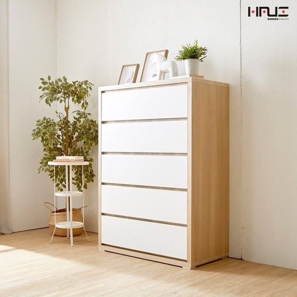 엘리브 뉴빅 1000 5단 빅 서랍장 hw001
