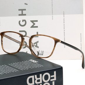 안경테 VDH163 06YH 남자 여자 스퀘어 명품 콤비 뿔테 데일리