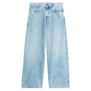 4870834 Versace Raw Wide Leg Jeans