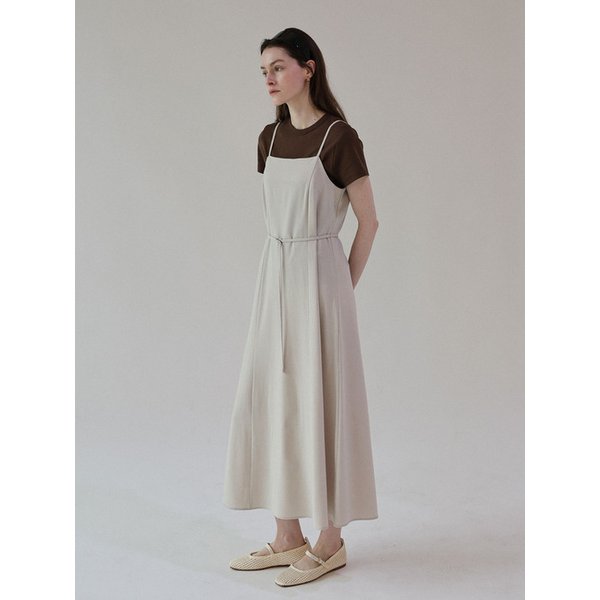 썸머 울 롱 원피스_beige