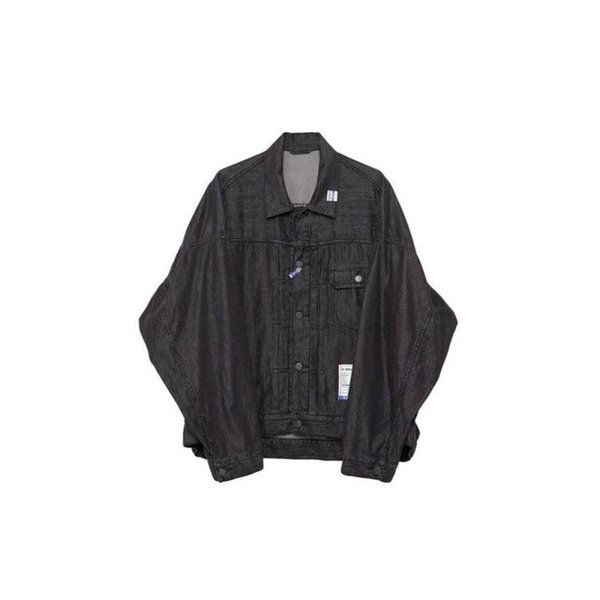 25SS 메종 미하라 야스히로 데님 자켓 I12BL001BLACK DOM