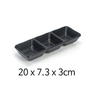 제이큐 PB 종지 초장그릇 반찬그릇 20x7.3x3cm 1p X ( 2매입 )