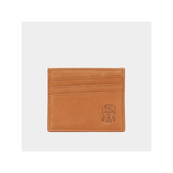 브루넬로쿠치넬리 26SS 로고 레더 남성 카드지갑 MWSKBU434 C9734