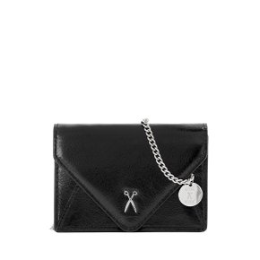 Easypass Amante Card Wallet With Chain Glossy Black[정가: 99,800]