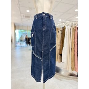 [부산점] 라벨 포인트 롱 H라인 데님 DS EQ4DS060