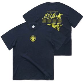 마우이앤선즈 레볼루션 반팔티 T08 NAVY