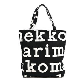 마리 메코 가방 marimekko 코튼 캔버스 토트 백 NOTKO LOGO 노투코 로고 047312-911