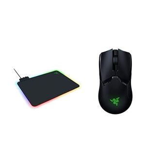  미국 레이저 파이어플라이 Razer Firefly V2 Gaming Mousepad Viper Ultimate w/o Dock Mouse Bu